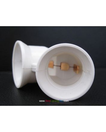 Y Shape 1 to 2 E26/E27 Lamp Socket Splitter