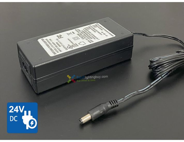24V DC Desktop Power Adapter, 2.1/5.5mm Plug, 3A/4A/5A/6A Available