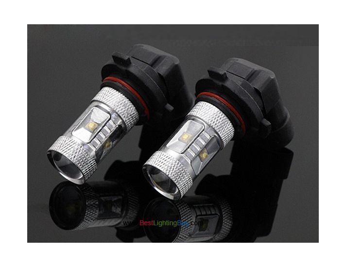 25W CREE 9005 9006 LED Projector HeadLamp Bulb, Pack of 2