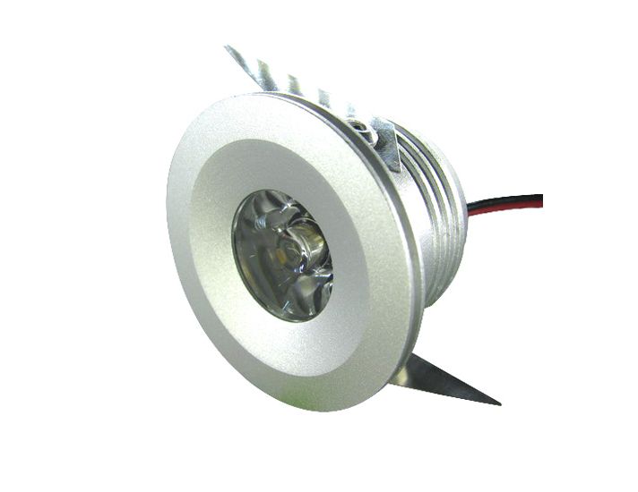 3 Watt LED Recessed Down Lighting, 140 Lumens