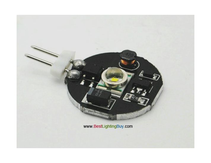 3W CREE LED Disc Type G4 Lamp, Side Pin G4 halogen replacement