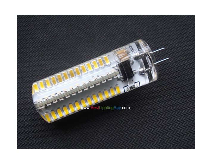4.5W LED Tower G4 Capsule Bulb, 104 SMD3014, 120V/230V Available