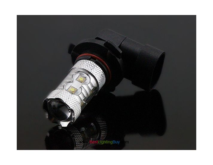 50W CREE 9005 HB3 9006 HB4 Running LED Fog Lamp, Pack of 2