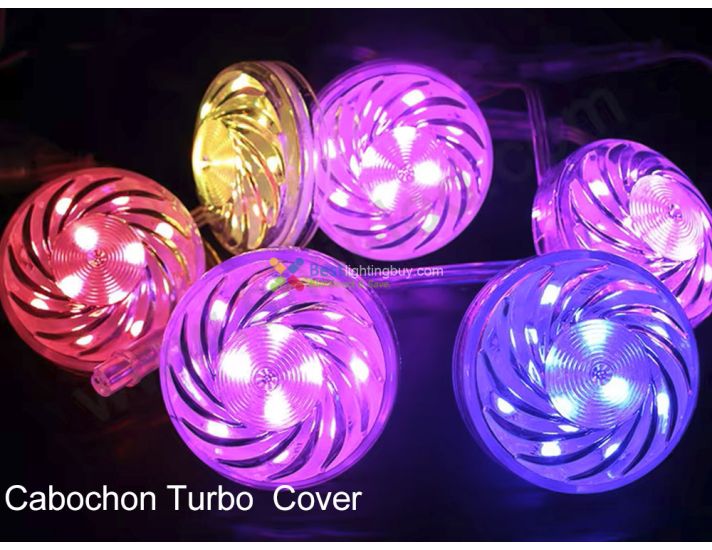 60mm UCS2903 Programmable RGB Amusement LED Pixel Pucks, 24V, 20 Pack