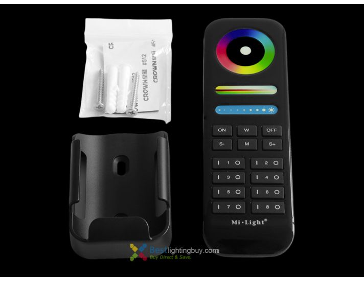 MiBoxer FUT089 8-zone 2.4G Smart RGB+CCT Wireless Touch remote