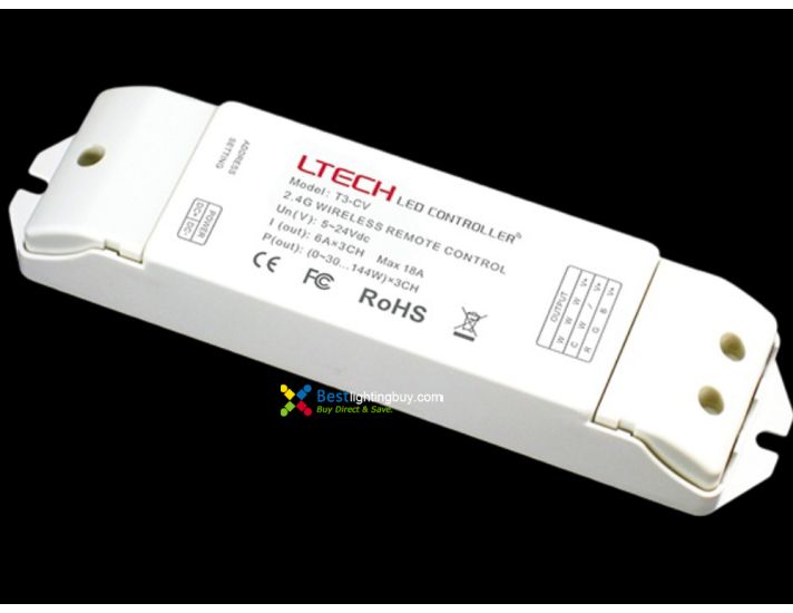 T3-CV 2.4G Wireless LED Receiver for T1/T2/T3 Remote Control