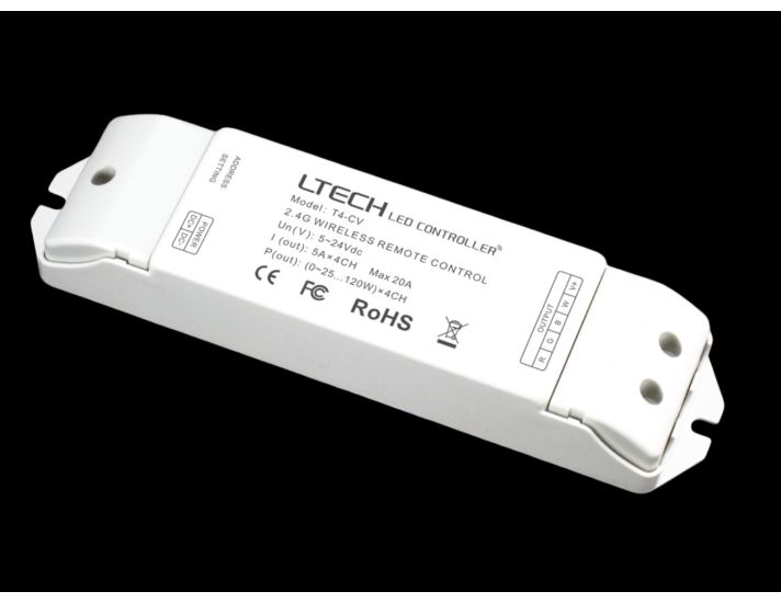 T4-CV RGBW Wireless Receiver for T4 Controller 