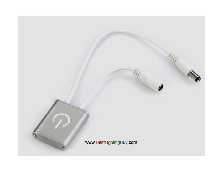 Touch LED Dimmer for Single Color LED Strip, 12~24 Volt DC, 3A 